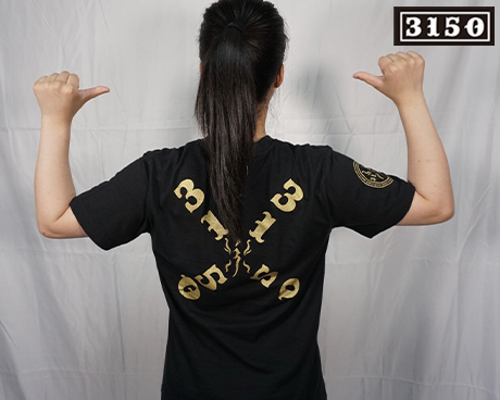新品 亀田史郎オリジナル3150(最高)Tシャツ デザイン② 黒×金 Lサイズ
